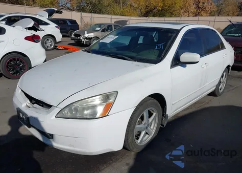 2004 Honda Accord 2.4 Ex из США, поврежденный, VIN 1HGCM56604A121350